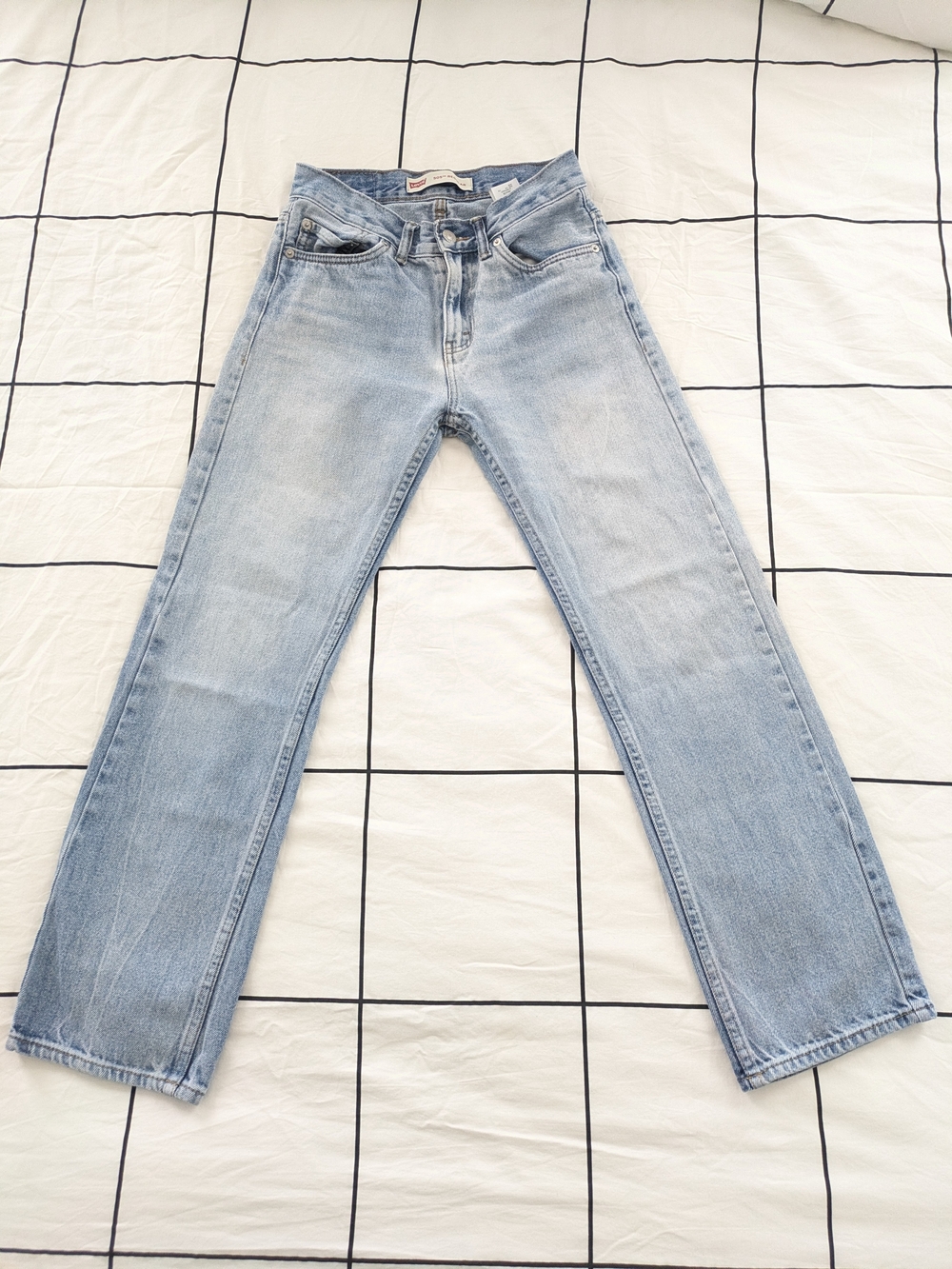 Levi's 505 Regular Straight Leg Jeans in Blue Waist 25